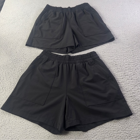Athleta Pants - Athleta Boundless Shorts Womens XS Black Athletic Travel Casual Set of 2